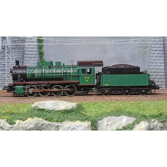 HJ2403-Jouef HJ2403 Class 81 Steam Locomotive, SNCB/NMBS, Dark Green Livery