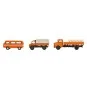 Schuco_452655600-Schuco 452655600 Set de 3 véhicules communaux