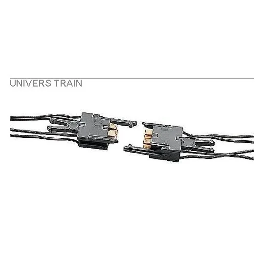 Roco_40345-Roco 40345 Attelage électrique x 2