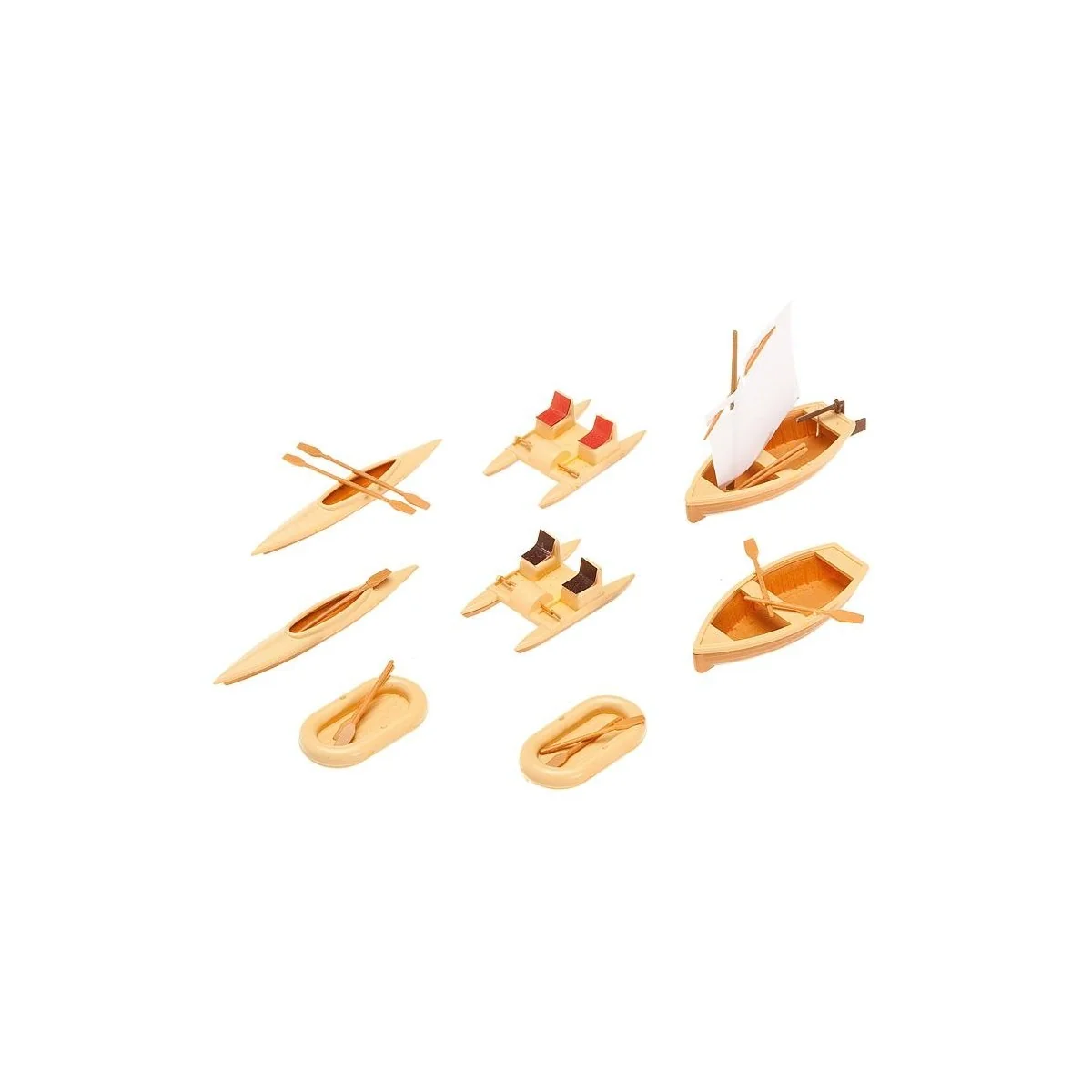 Faller 130513 Model Kit, Boats and Pedal Boats - FALLER_130513