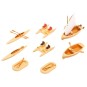 FALLER_130513-Faller 130513 Model Kit, Boats and Pedal Boats