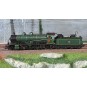 HJ2407S-Jouef HJ2407S 140 C 362 steam locomotive, 18 C 550 tender, green and black livery, yellow line, SNCF, digital sound