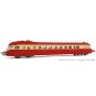 HJ2411S-Jouef HJ2411S ABJ 4 diesel railcar, red/beige livery, red roof, SNCF, digital sound