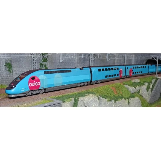 HJ2413-Jouef HJ2413 TGV Duplex, 4 éléments, OuiGo, SNCF