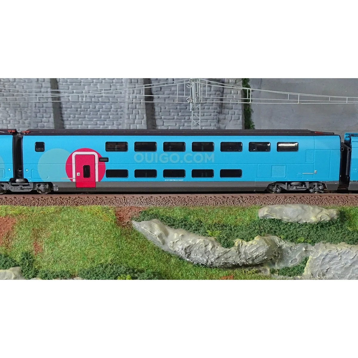 Jouef HJ2413 TGV Duplex, 4 cars, OuiGo, SNCF - HJ2413