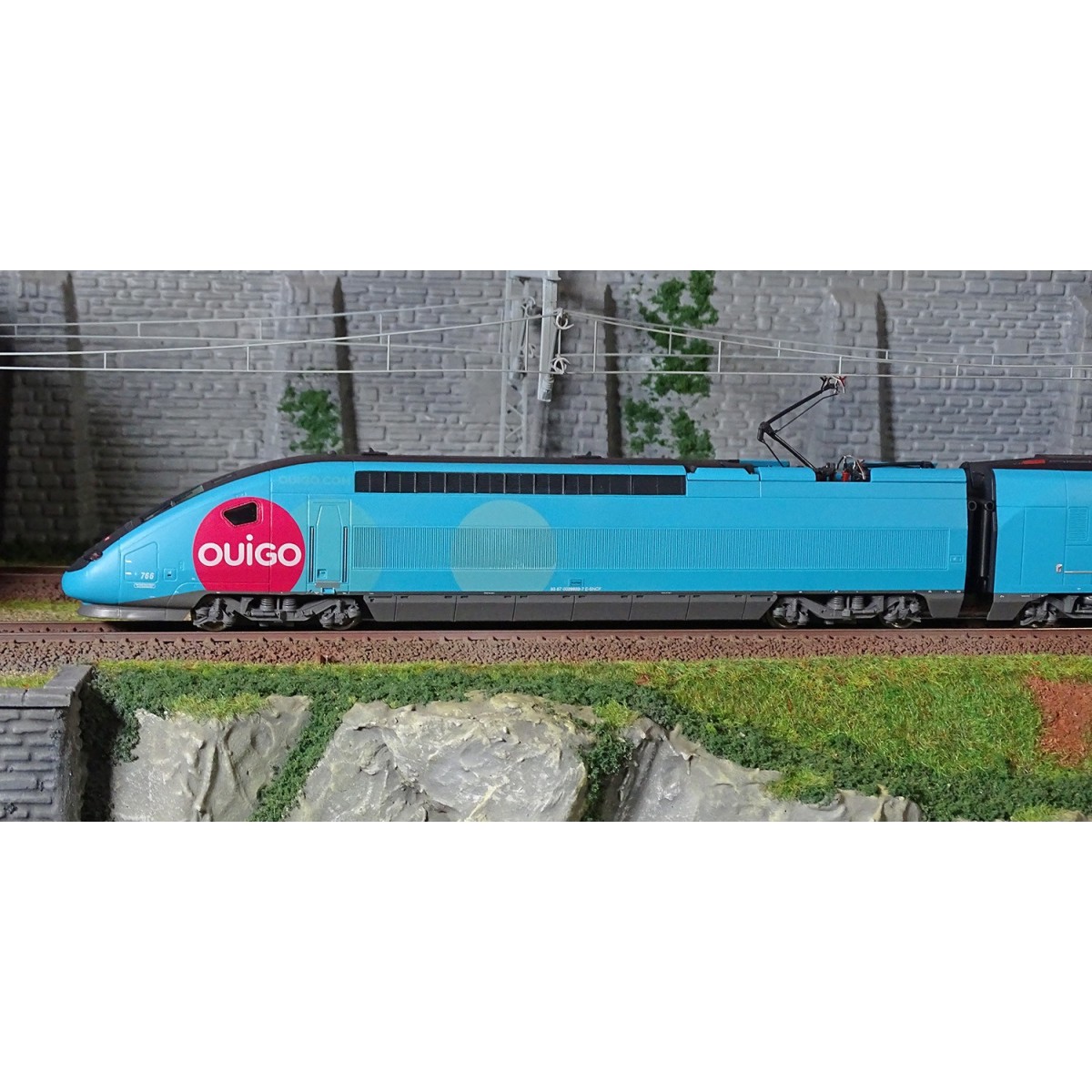 Jouef HJ2413S TGV Duplex, 4 cars, OuiGo, SNCF, digital sound - HJ2413S