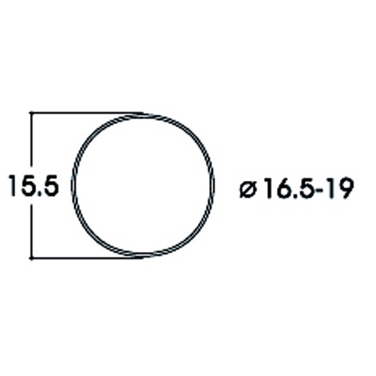 Roco_40072-Roco 40072 Bandage d'adhérence pour locomotive 16.5 - 19.0mm x10