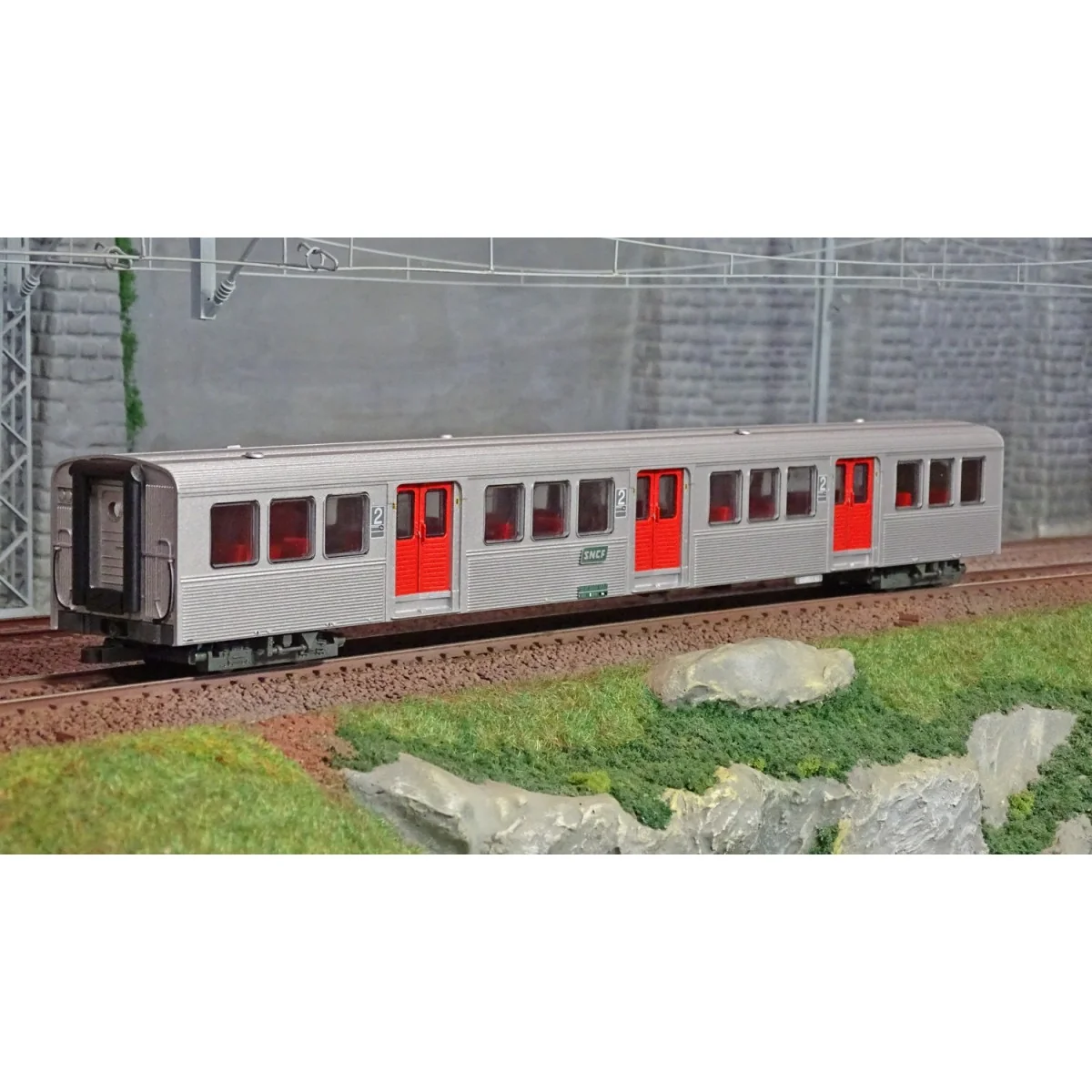 Jouef HJ4153 RIB 70 Supplementary Passenger Car, SNCF, originally d...