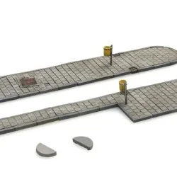 Artitec 10.379 Bus Stop Platform Kit (Modular) - Artitec - Arti_10.379