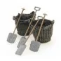 Arti_387.277-Outils paniers de charbons et pelles - Artitec 387.277