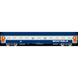 Set de 2 voitures UIC couchettes B9c9x Wasteels SNCF ép. IV - REE V...