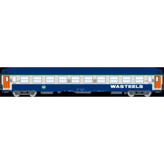 Set de 2 voitures UIC couchettes B9c9x Wasteels SNCF ép. IV - REE V... VB-481-Ree Modeles VB400 Voiture voyageurs DEV AO Couchettes, SNCF, B9c9 myfi, vert 306, ep.III