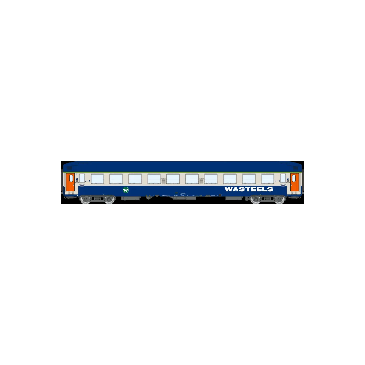 Set de 2 voitures UIC couchettes B9c9x Wasteels SNCF ép. IV - REE V... Set de 2 voitures UIC couchettes B9c9x Wasteels SNCF ép. IV - REE V...