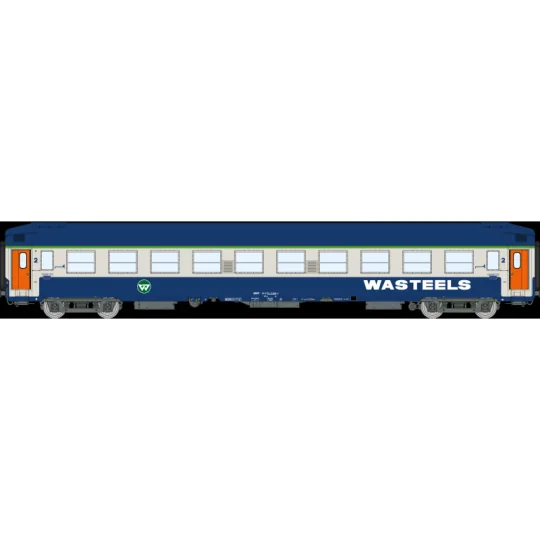 Set de 2 voitures UIC couchettes B9c9x Wasteels SNCF ép. IV - REE V... VB-481-Ree Modeles VB400 Voiture voyageurs DEV AO Couchettes, SNCF, B9c9 myfi, vert 306, ep.III