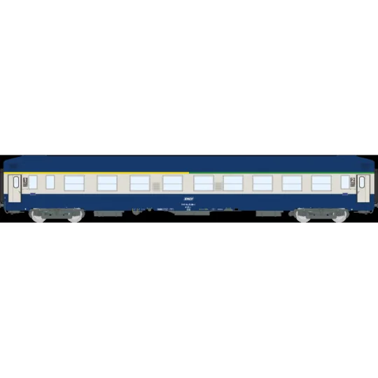 VB-486-Voiture UIC B10 ex-B9c9x REE VB485 SNCF vert/gris 804 Époque V HO