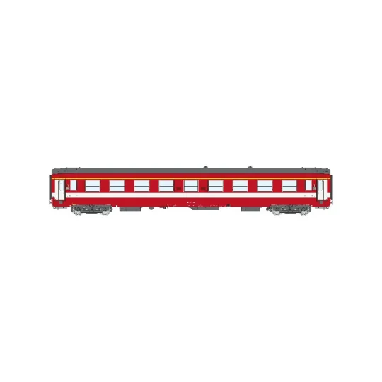 VB-488-Voiture UIC A9 ex-Capitole REE VB487 SNCF demi-cartouche Corail Ep. IV HO