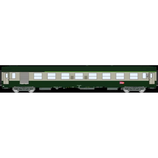 VB-492-Voiture UIC A7D SNCF livrée C160 ép. V - REE Modeles VB491 - HO