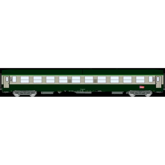 VB-493-Set 2 voitures UIC B7D et B10 SNCF Carmillon Ep VI - REE VB492 - HO