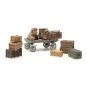 Arti_387.451-Artitec 387.451 Old flatbed trailer with crate load