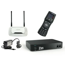 Centrale numérique Roco Z21 Profi avec WLANMAUS Wi-Fi Z21 newGen - ...