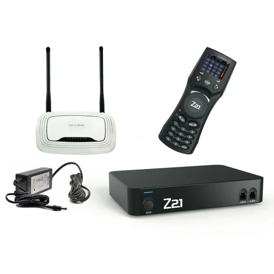 Digital Control Center Roco Z21 Profi with WLANMAUS Wi-Fi Z21 newGe... ROCO_1000020-Digital Control Center Roco 1000001 Z21 START newGen