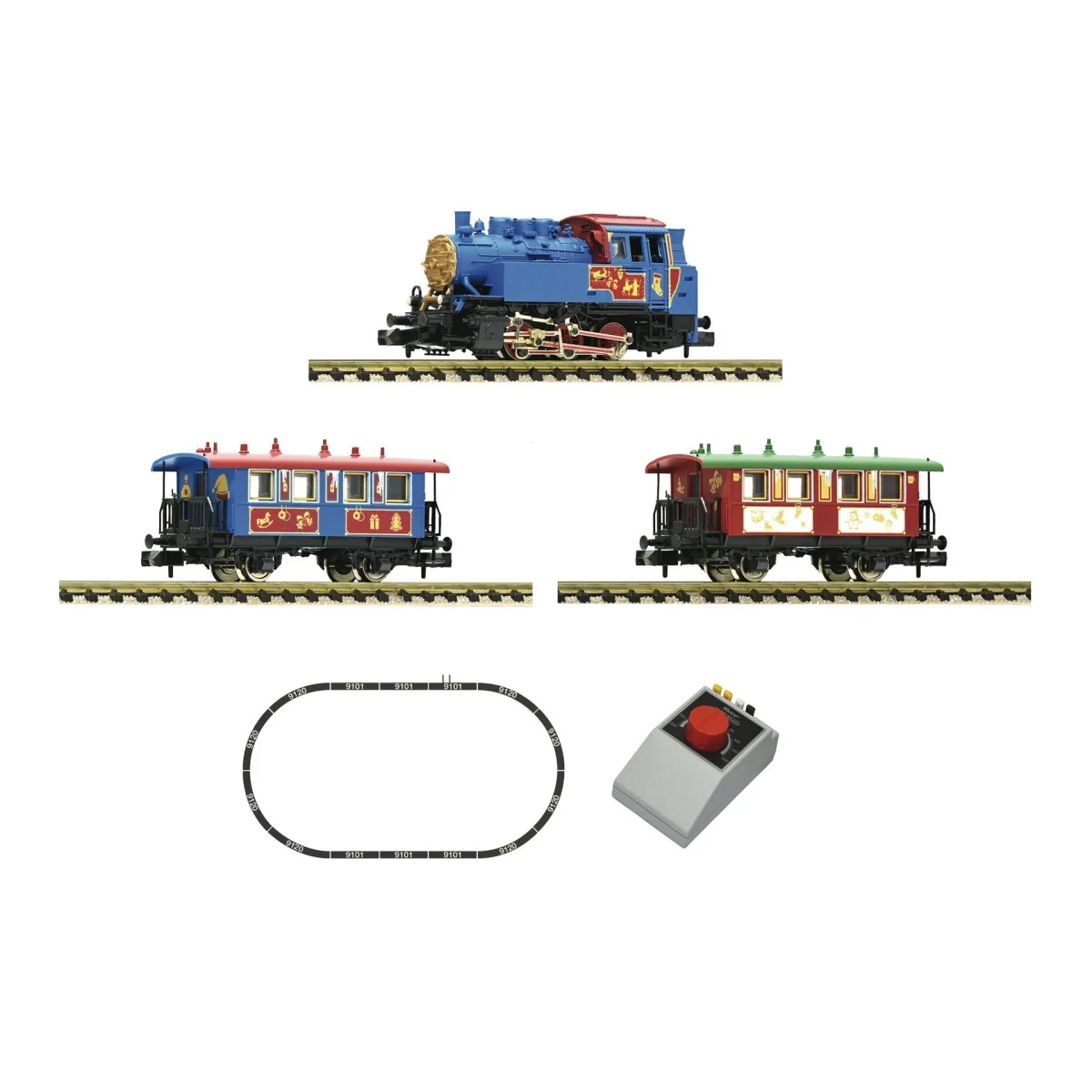 Coffret de départ analogique Train de Noël Fleischmann 5160007 – N ...