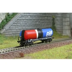 Wagon citerne longue ANF, ELF - AZAR MODELS W05-EL1 - échelle Z 1/220