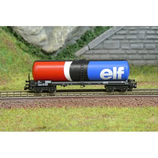 ANF Long Tank Wagon, ELF - AZAR MODELS W05-EL1 - Z scale 1/220 AZAR_W05-EL1-ANF Long Tank Wagon, ELF - AZAR MODELS W05-EL1 - Z scale 1/220