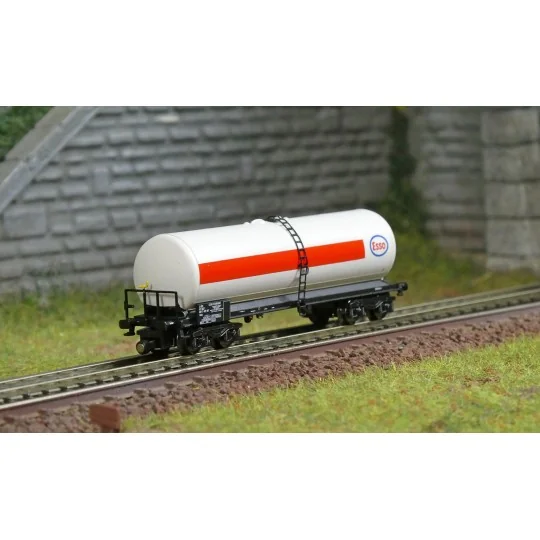 Wagon citerne longue ANF, ESSO - AZAR MODELS W05-ES1 - échelle Z 1/220 AZAR_W05-ES1-Wagon citerne longue ANF, ESSO - AZAR MODELS W05-ES1 - échelle Z 1/220