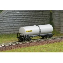 Wagon citerne longue ANF, Simotra gris - AZAR MODELS W05-SI1 - éche...