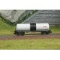 AZAR_W05-TO2-ANF long tank wagon, TOTAL Simotra grey/black - AZAR MODELS W05-TO2 - Z scale 1/220