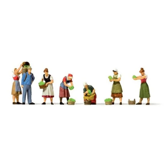 Preiser_10608-Preiser 10608 Personnages, vendangeurs
