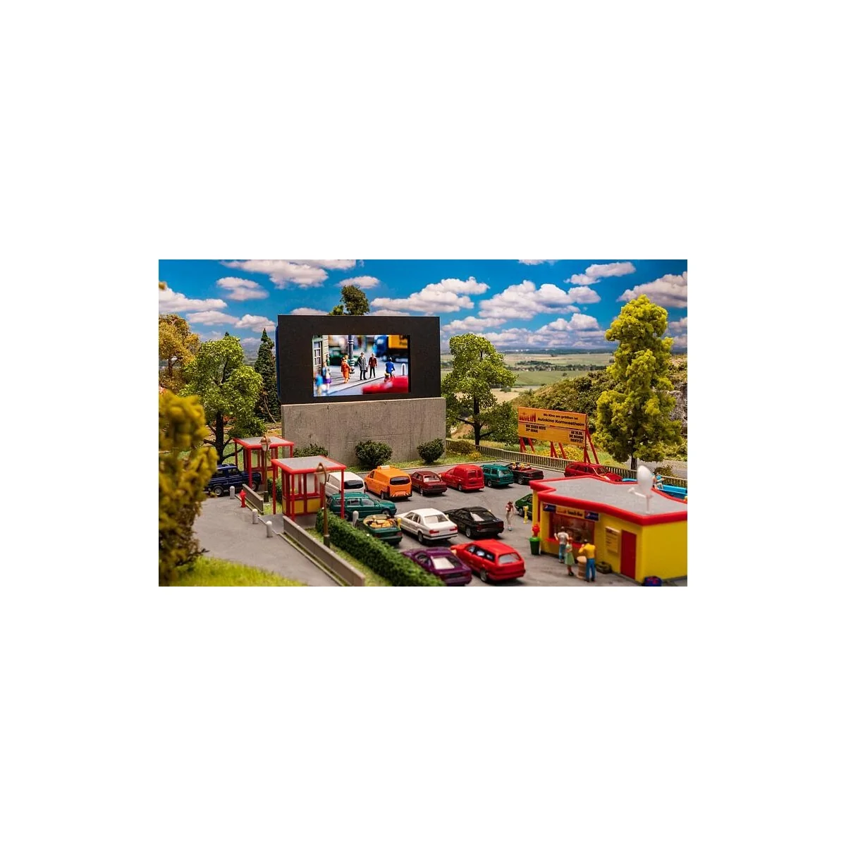Faller 130880 Model Kit, Drive-In Cinema Faller 130880 Model Kit, Drive-In Cinema