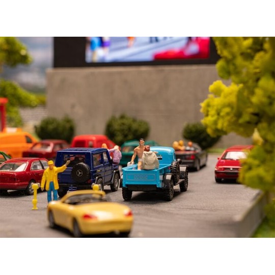 Faller_130880-Faller 130880 Model Kit, Drive-In Cinema