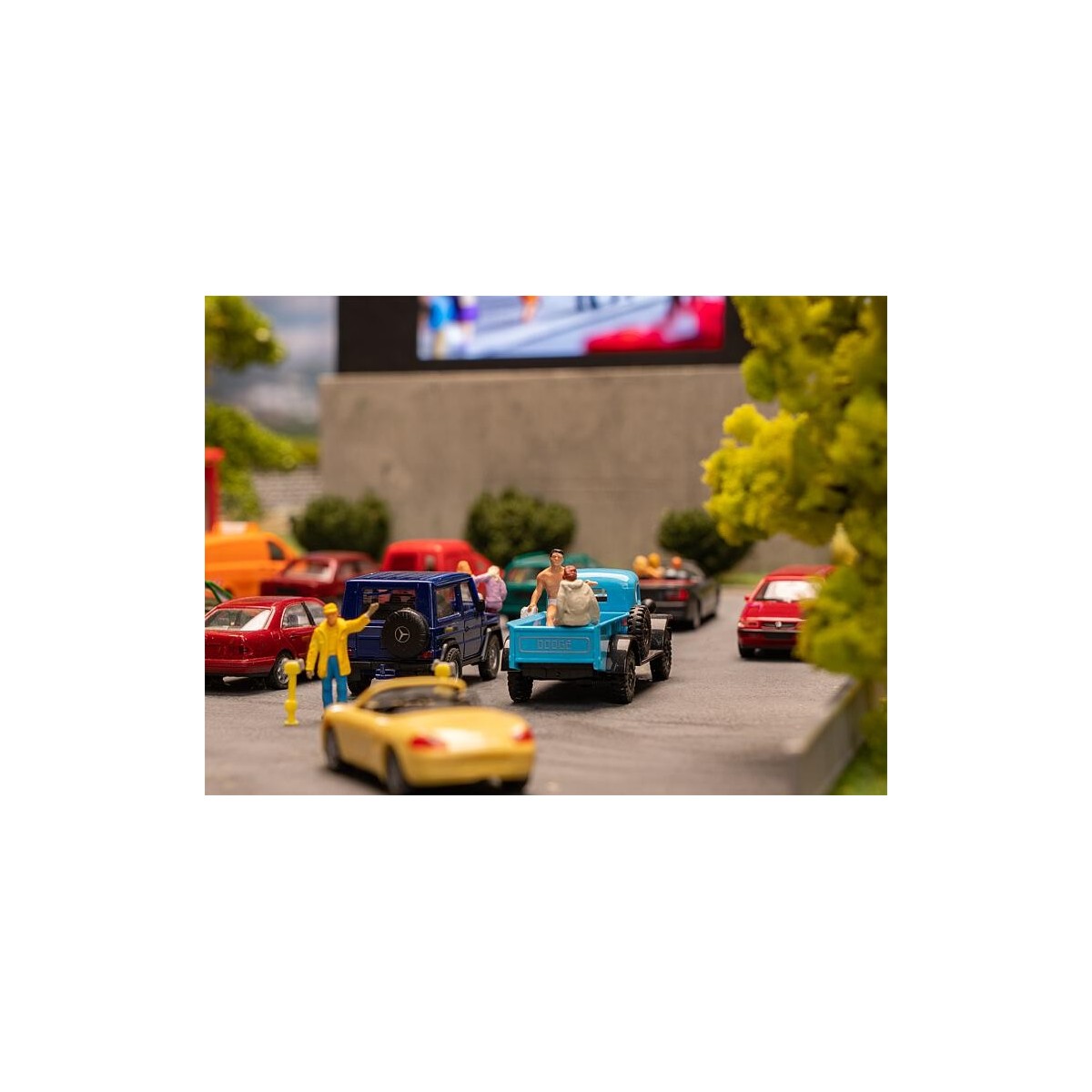 Faller 130880 Model Kit, Drive-In Cinema - Faller_130880