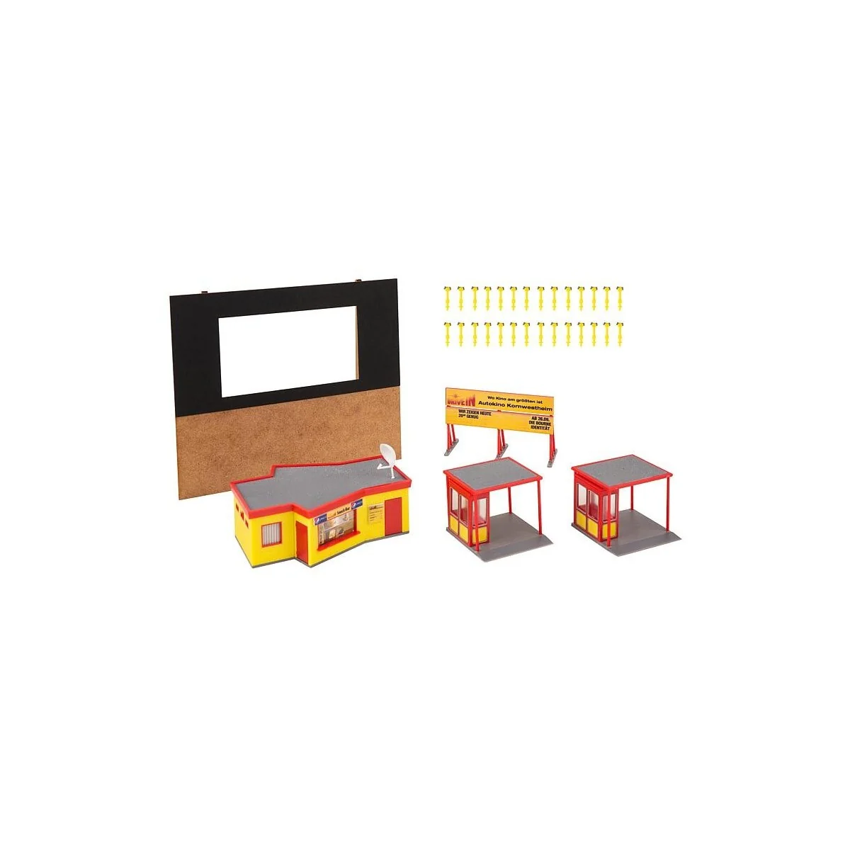 Faller 130880 Model Kit, Drive-In Cinema - Faller_130880