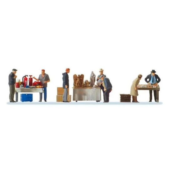 Preiser 10614 Figures, Flea Market - Preiser_10614 Preiser_10614-Preiser 10614 Figures, Flea Market - Preiser_10614