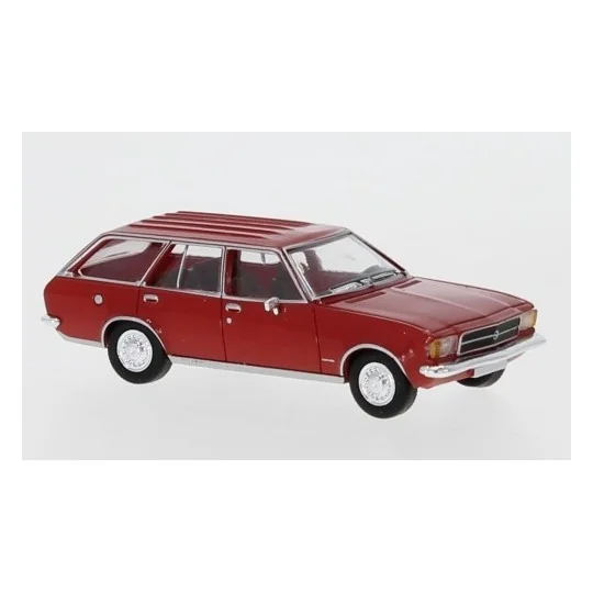 PCX 87 PCX870020 Opel Rekord D station wagon, red Sai_PCX870020-PCX 87 PCX870020 Opel Rekord D station wagon, red