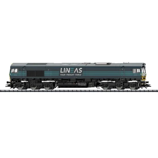 Trix 22693 Class 66 Diesel Locomotive, LINEAS, digital sound Trix_22693-Trix 22693 Class 66 Diesel Locomotive, LINEAS, digital sound