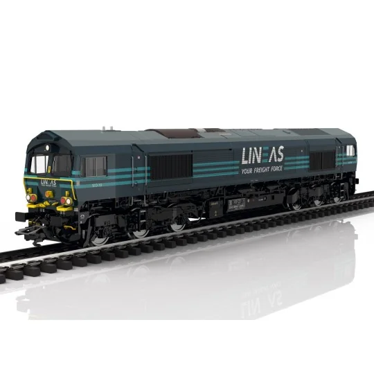 Trix_22693-Trix 22693 Locomotive Diesel Class 66, LINEAS, digitale sonore