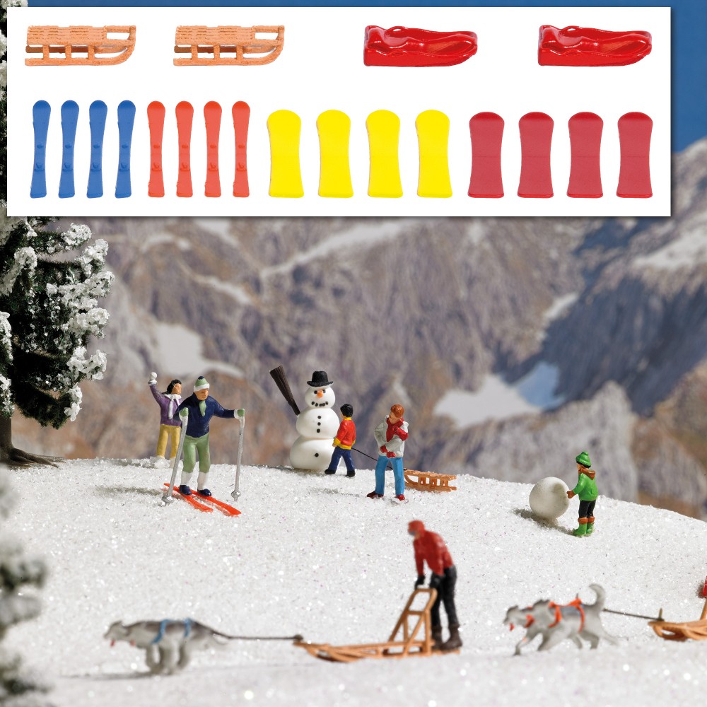 Busch 7769 Traineaux et skis Busch Busch_7769 - 1