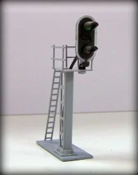 S-RV-02 Signal cablé 2 feux, en métal france fournitures modelisme S-RV-02 - 1