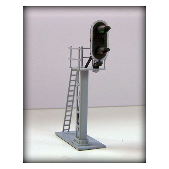 S-RV-02-S-RV-02 Signal cablé 2 feux, en métal