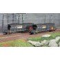 HJ6209-Jouef HJ6209 Set of 2 EF60 bogie hopper wagons, coal transport, MILLET livery