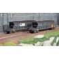 HJ6210-Jouef HJ6210 Set of 2 EF60 bogie hopper wagons, coal transport, EDF livery