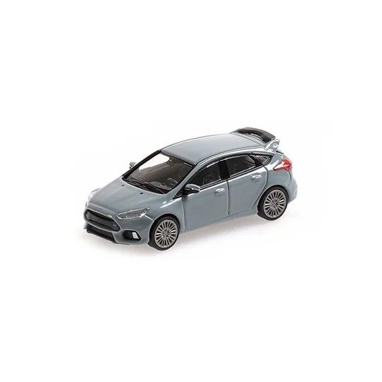 Busch_870087202-Minichamps 870087202 Voiture Ford Focus RS 2018, gris