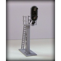 S-BM-02 Wired signal 2 lights, metal - france fournitures modelisme...