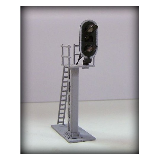 S-BM-02-S-BM-02 Signal cablé 2 feux, en métal