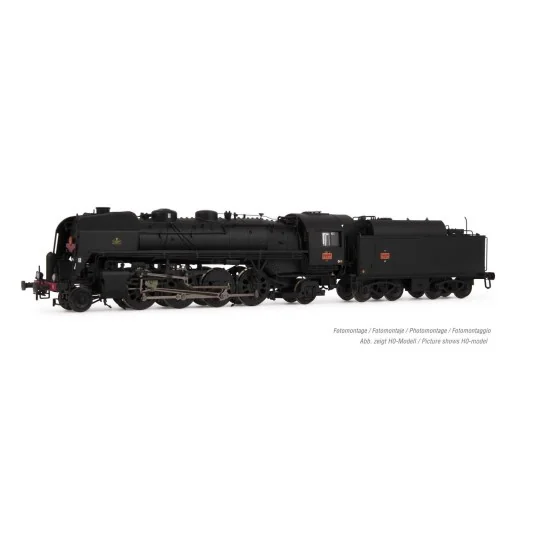 HN2481-Arnold HN2481 141 R 1173 Mistral steam locomotive, SNCF, boxpok wheels, black livery