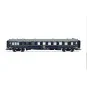 Coffret 3 voitures Sud Express CIWL et DEV Inox courtes SNCF époque... HJ4213-Voiture de mesure spécialisée transmissions sol-train SNCF rouge et grise - Jouef HJ4212 - HO 1/87